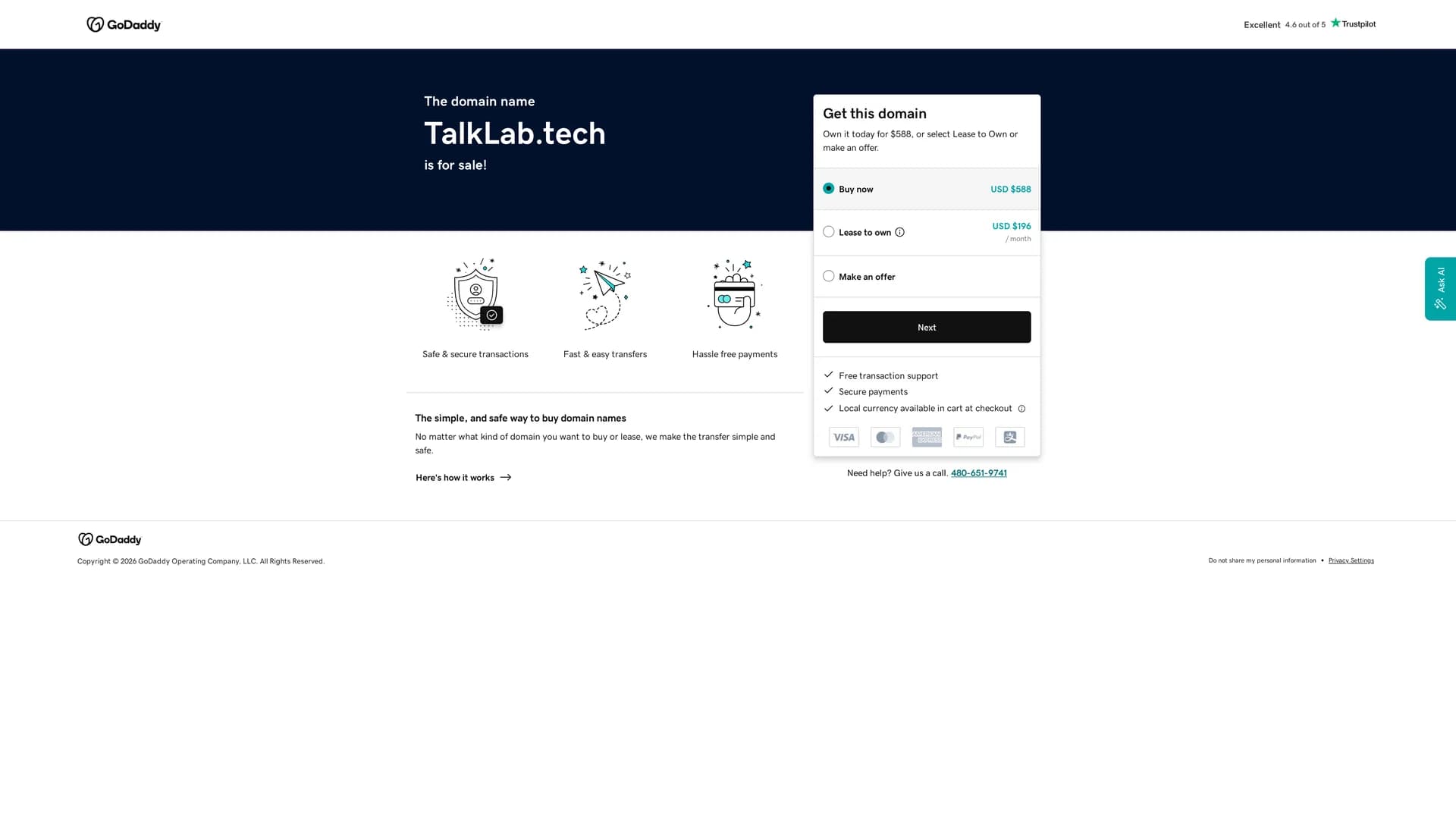 talklab homepage