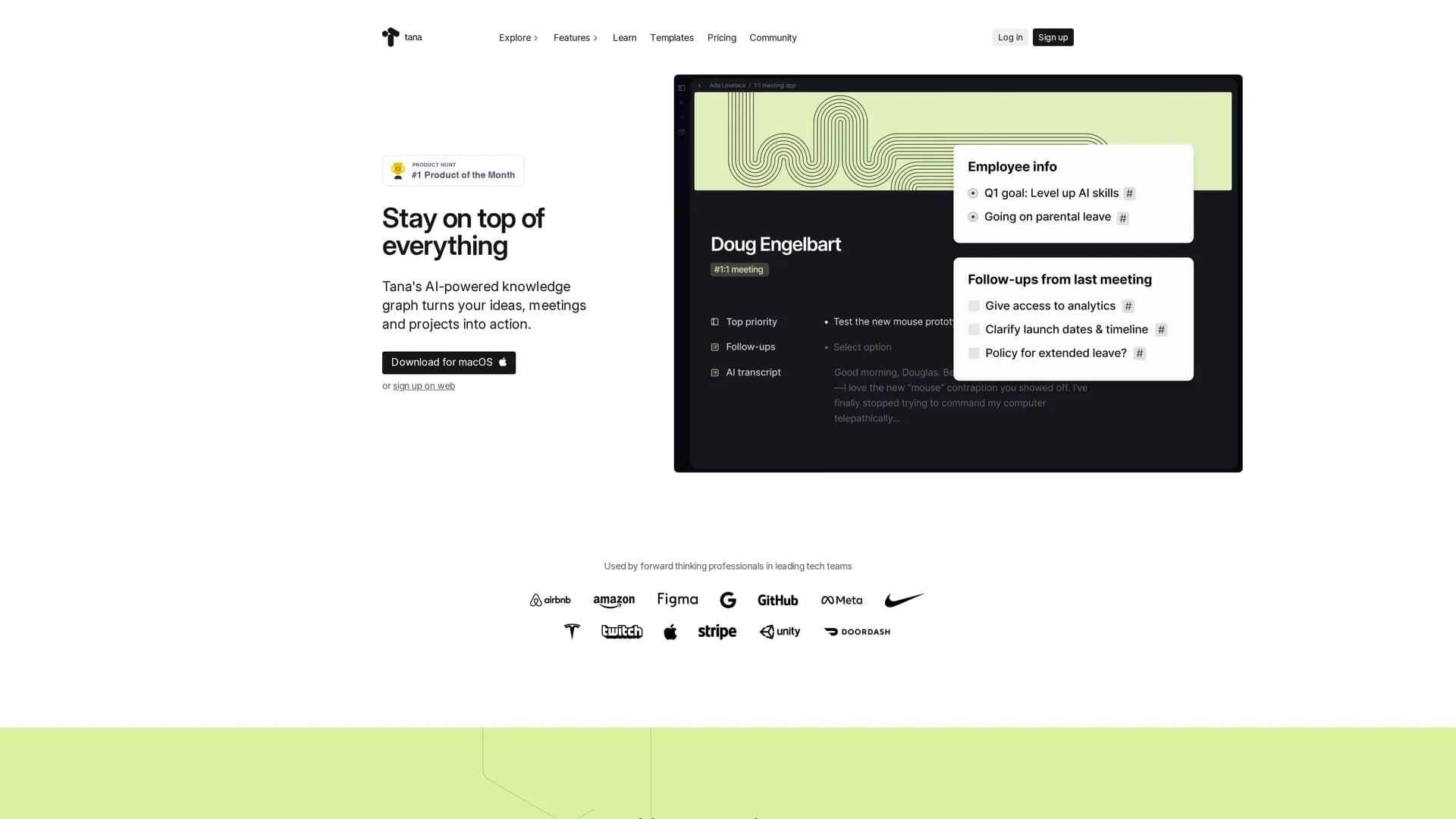 tana-inc homepage