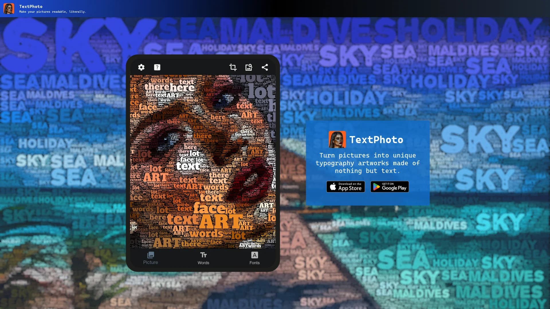 textphoto homepage