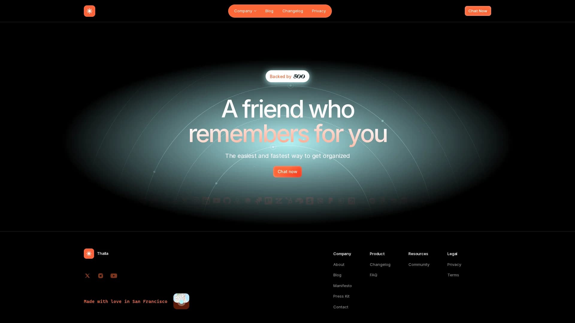 thalla homepage