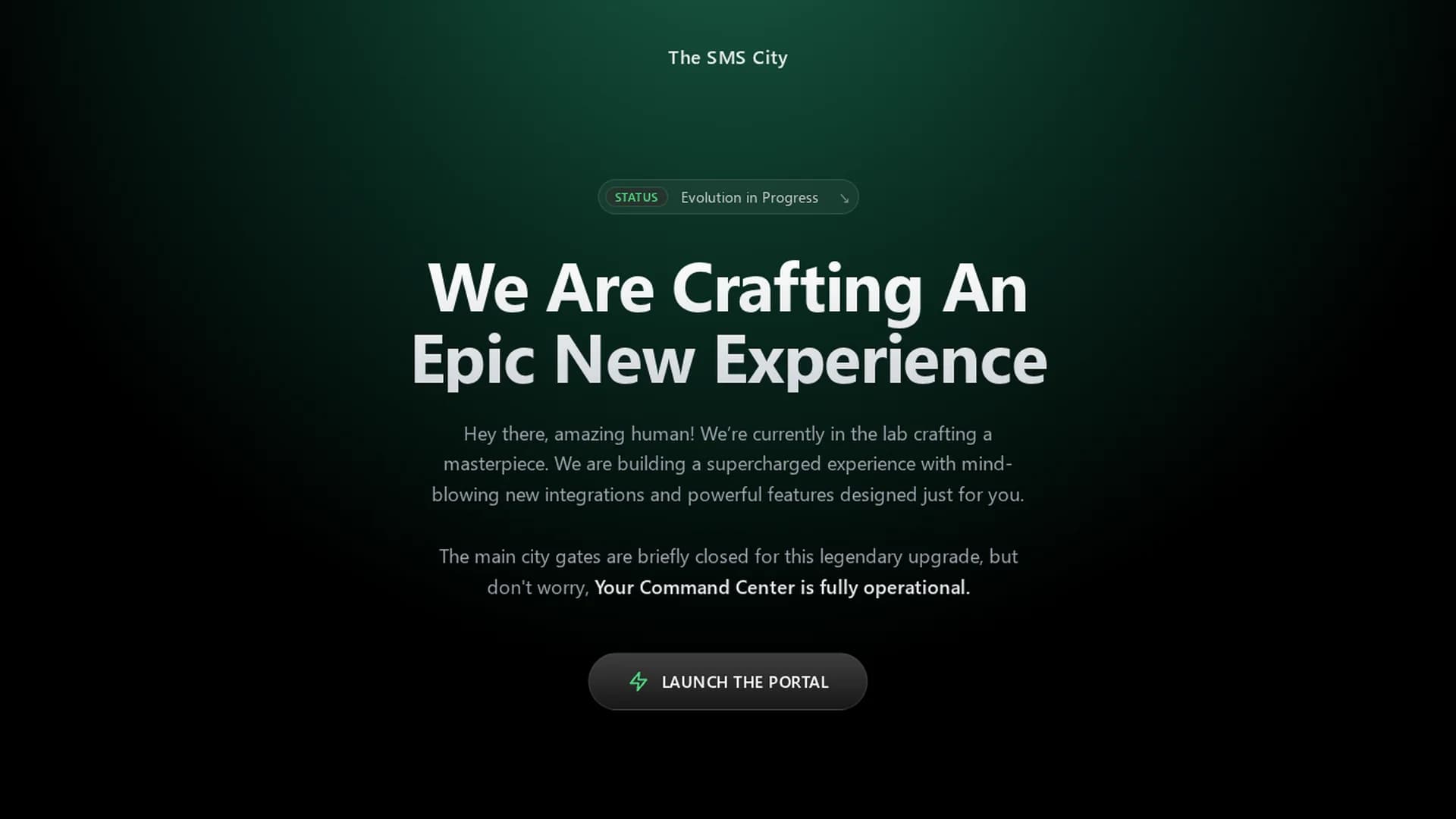 the-sms-city homepage