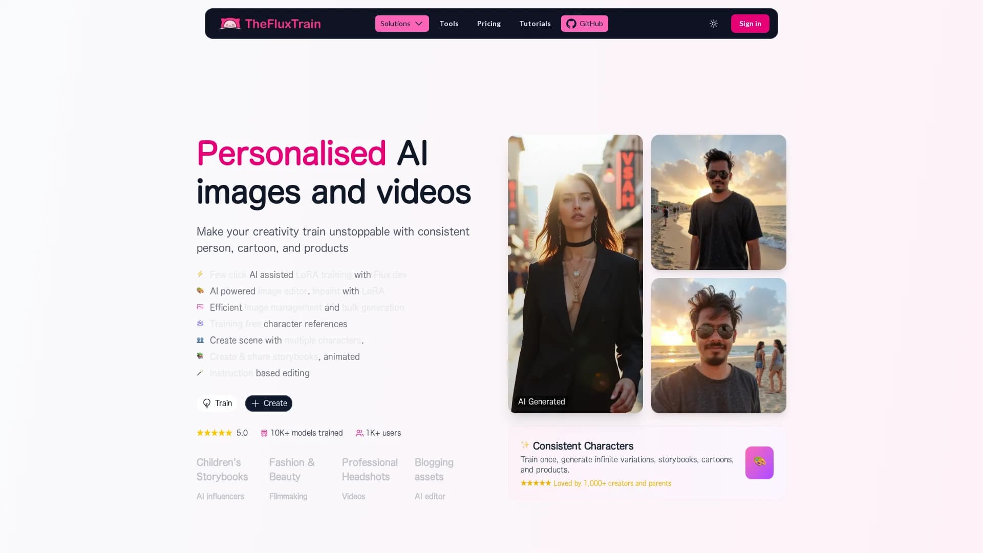 thefluxtrain homepage
