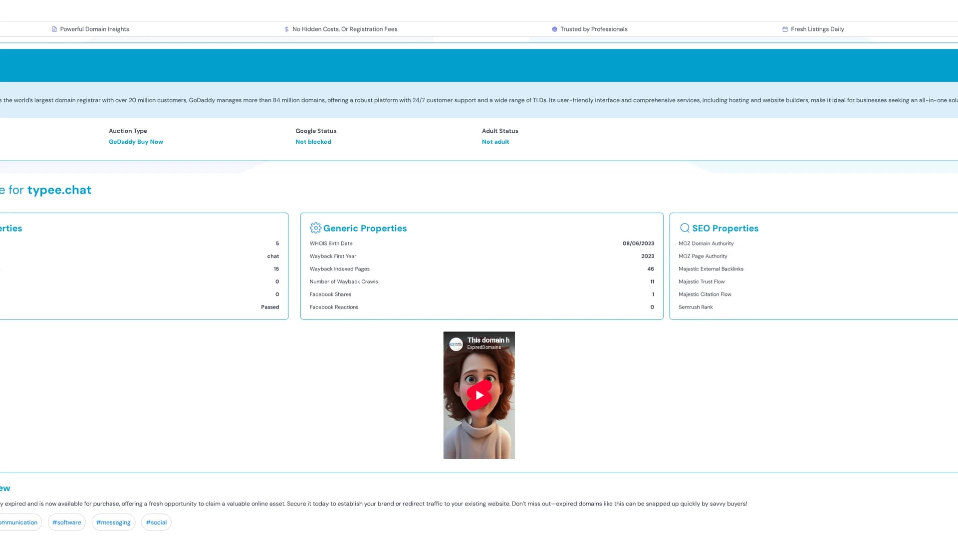 typee homepage