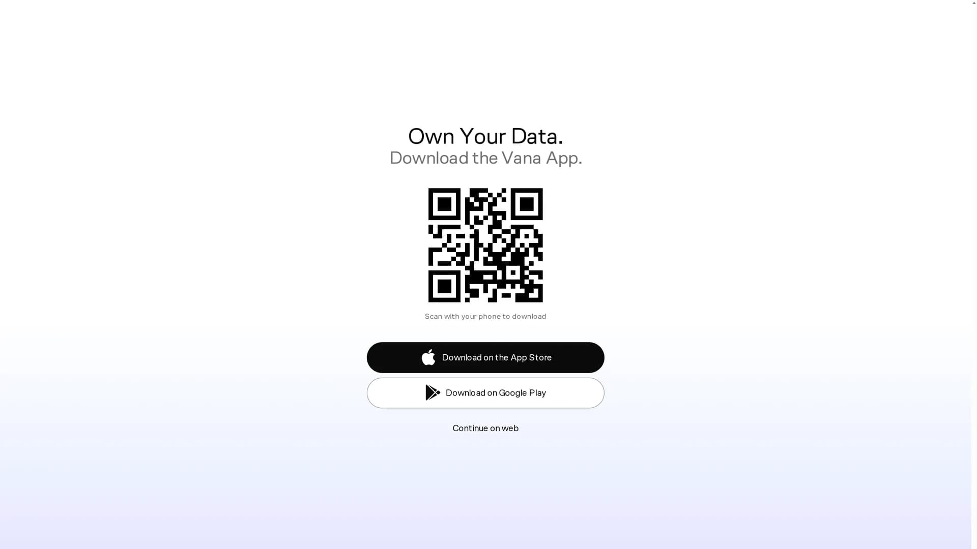 vana homepage