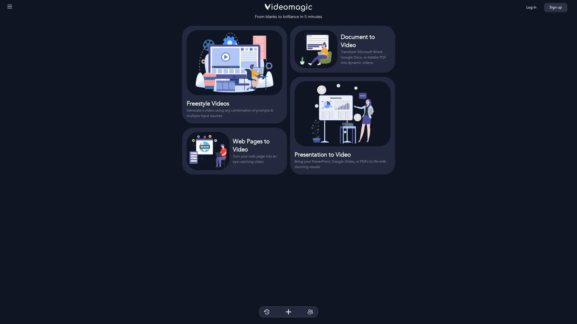 videomagic homepage