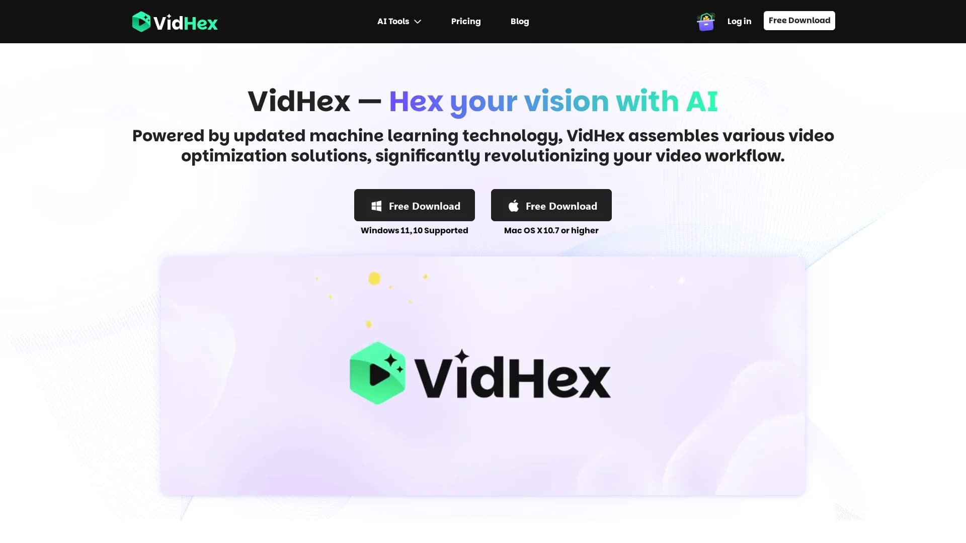 vidhex homepage
