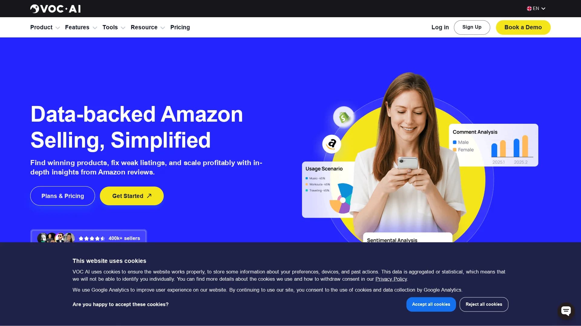 vocai homepage