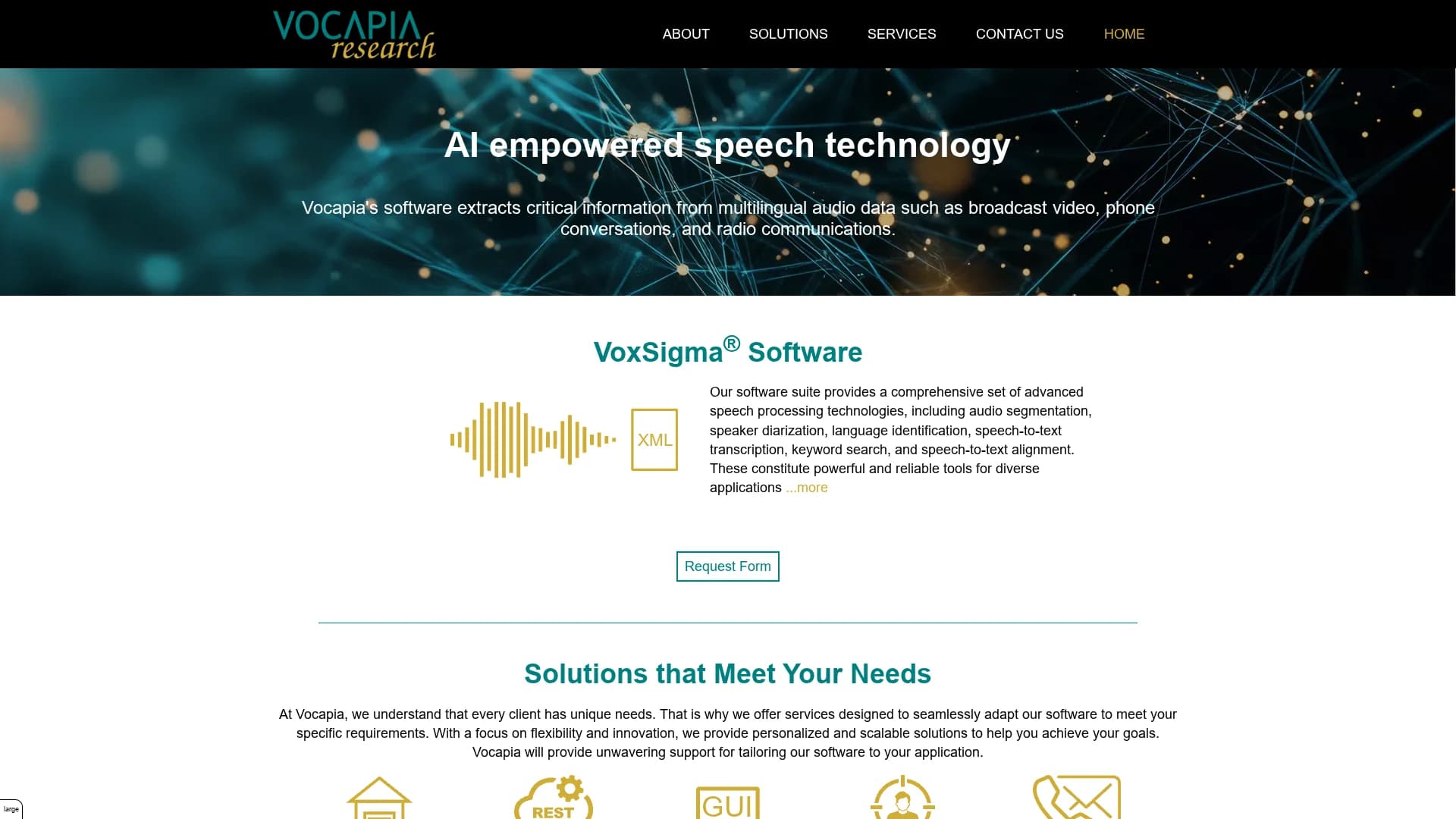vocapia homepage