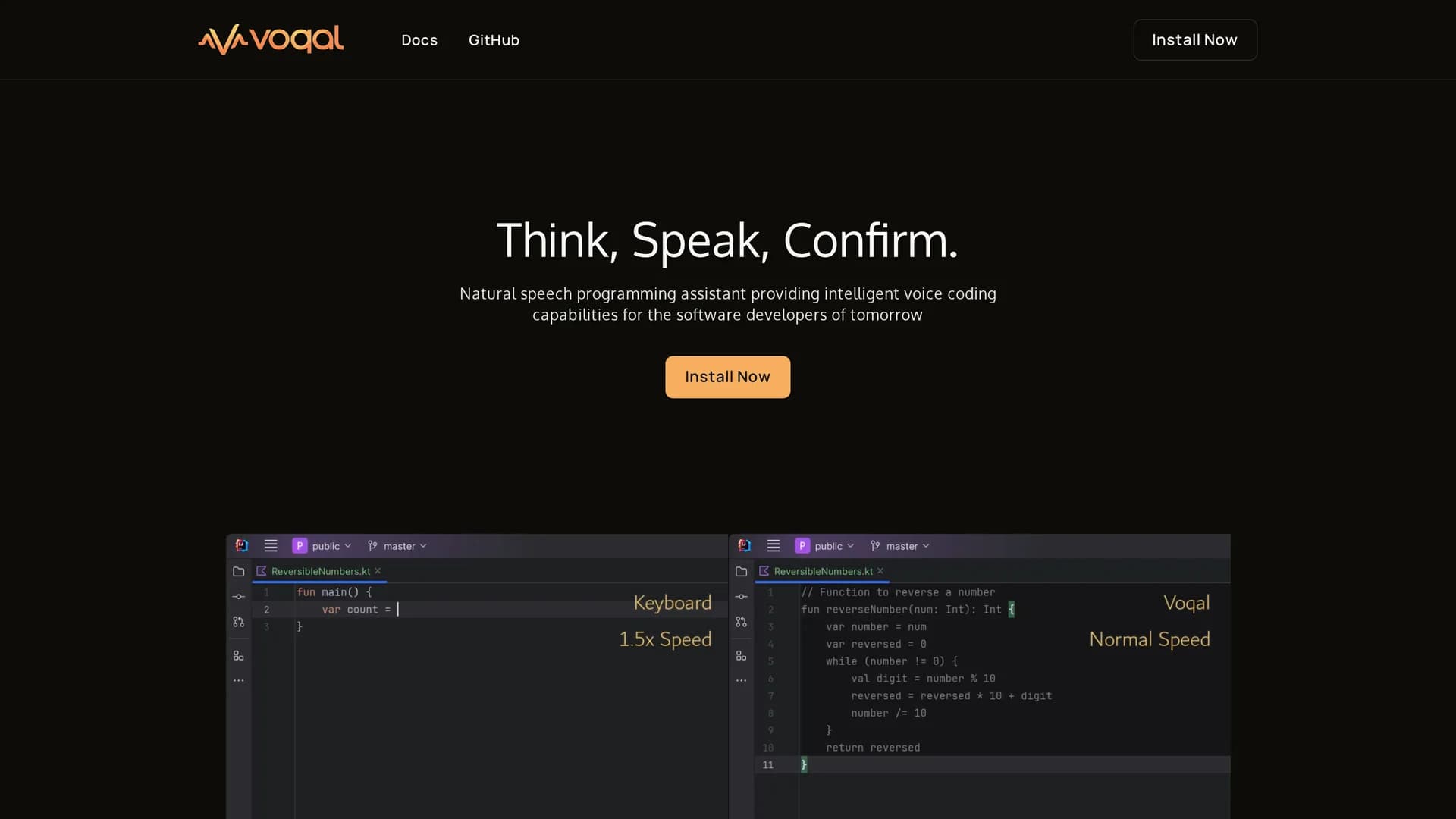 voqal-assistant homepage