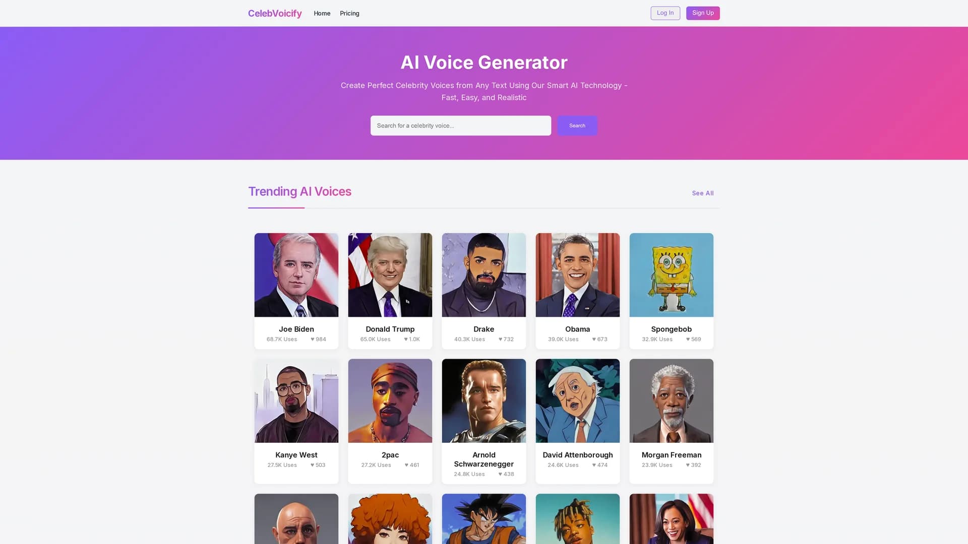 voxdazz homepage