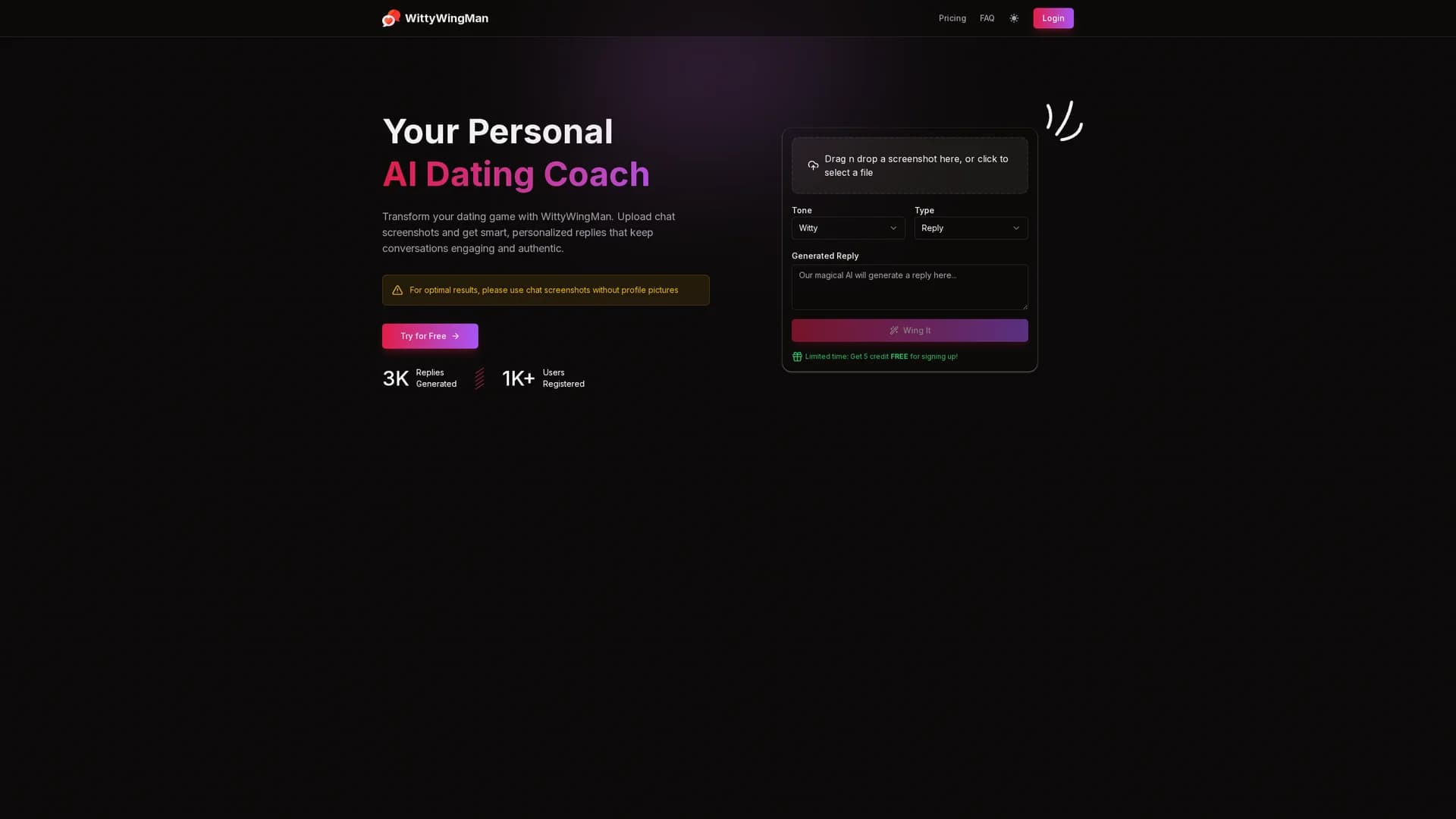 wittywingman homepage
