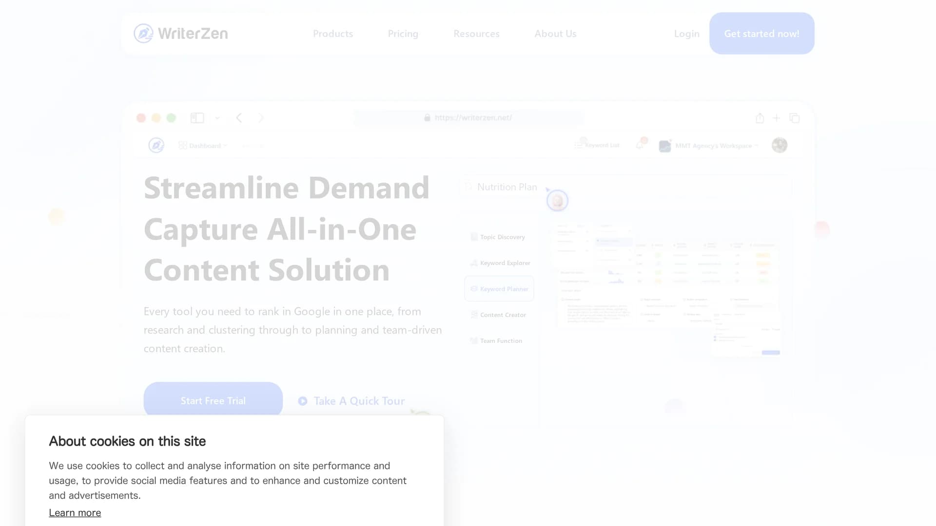 writerzen homepage