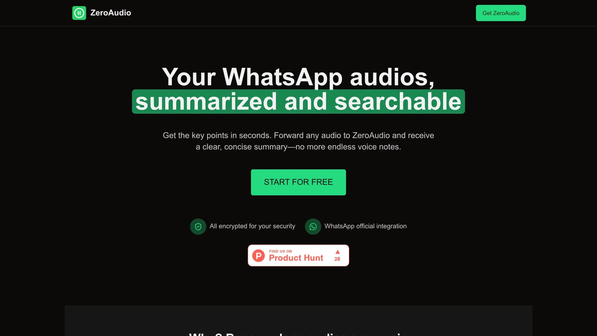 zeroaudio homepage