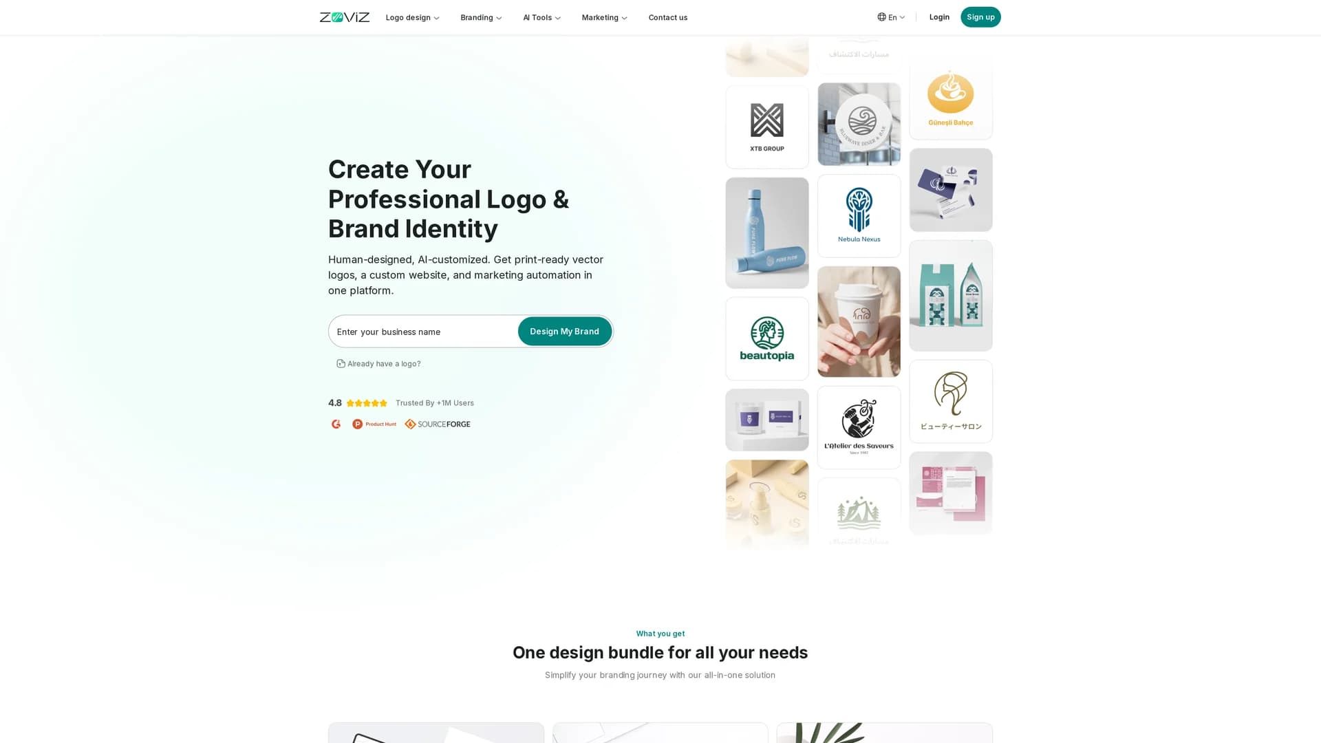 zoviz homepage