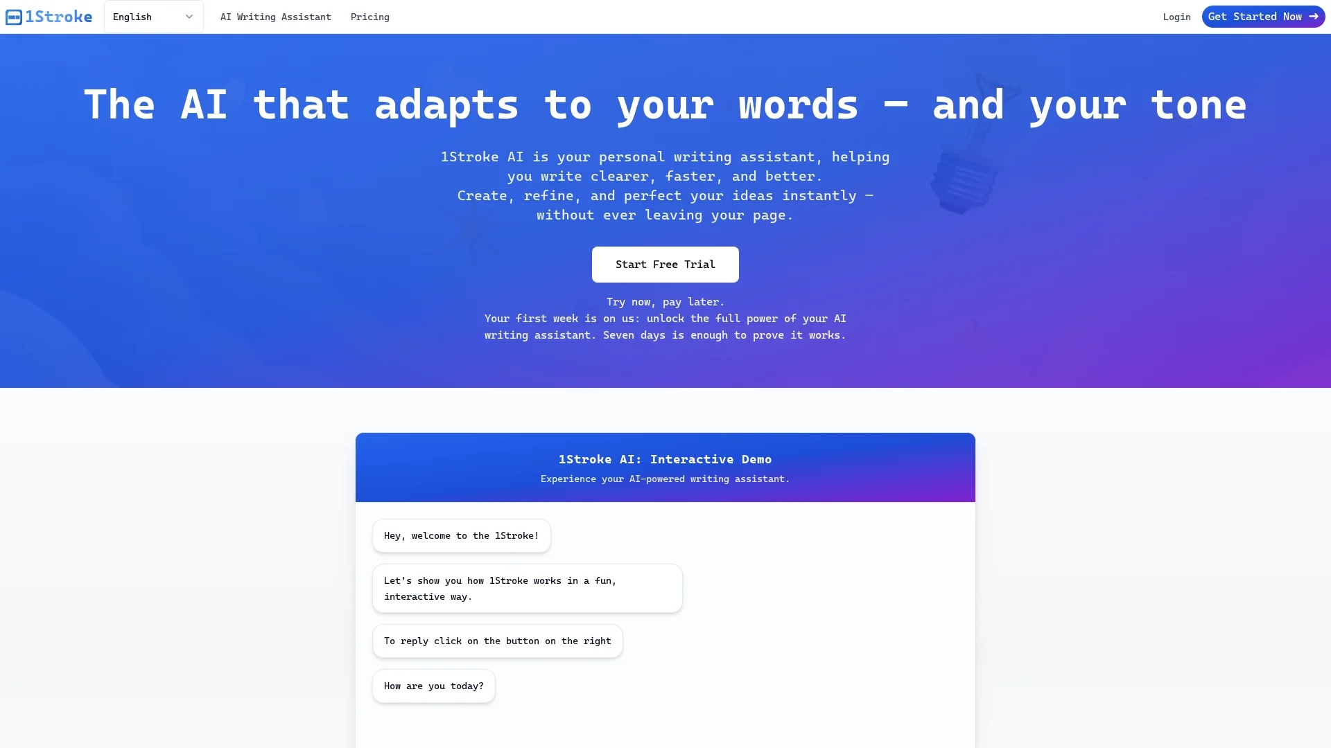 1stroke homepage