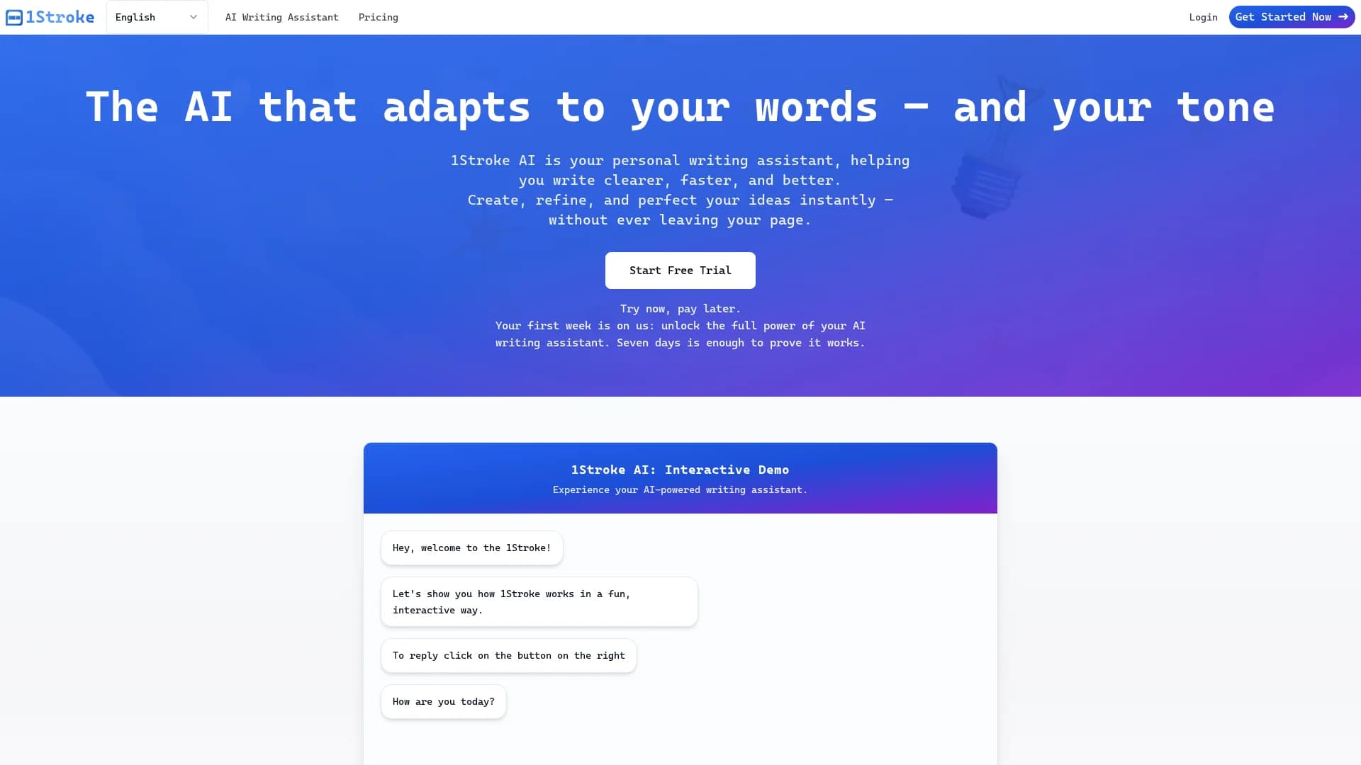 1stroke homepage