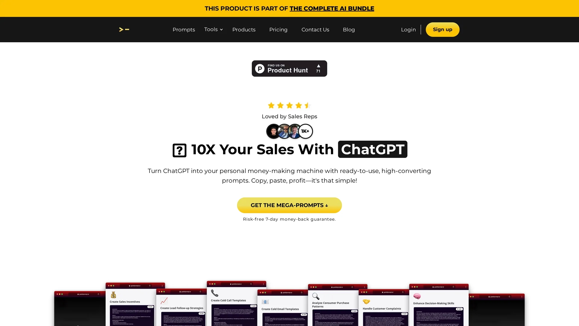 200-chatgpt-mega-prompts-for-sales homepage