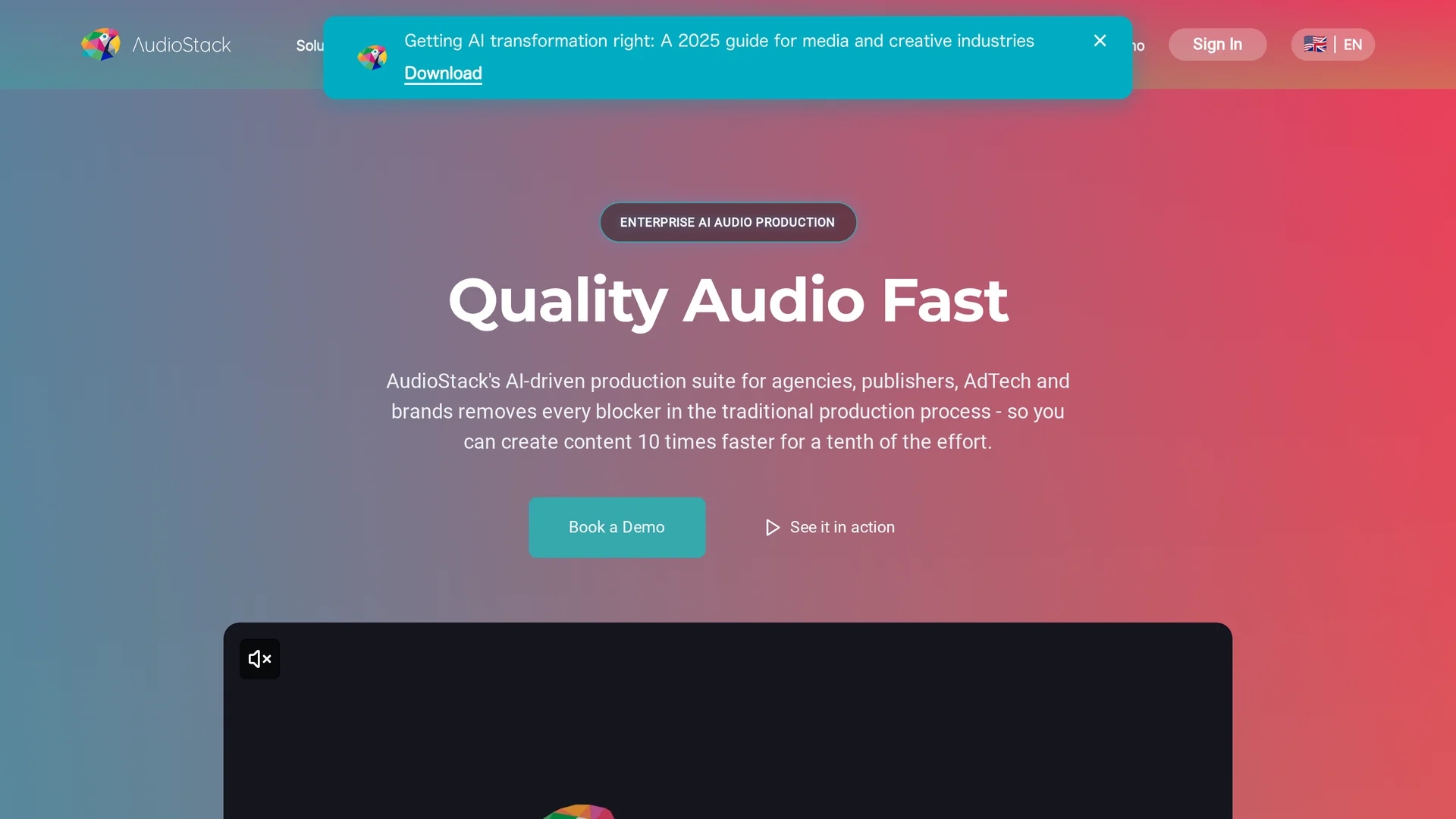 aflorithmic homepage