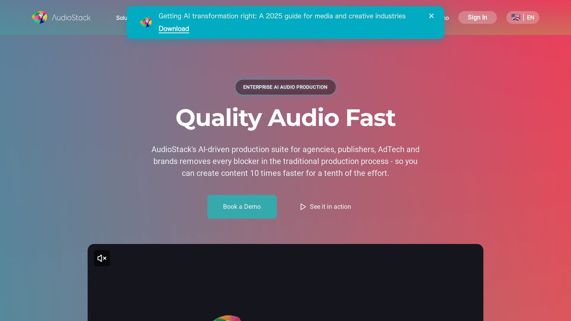 aflorithmic homepage