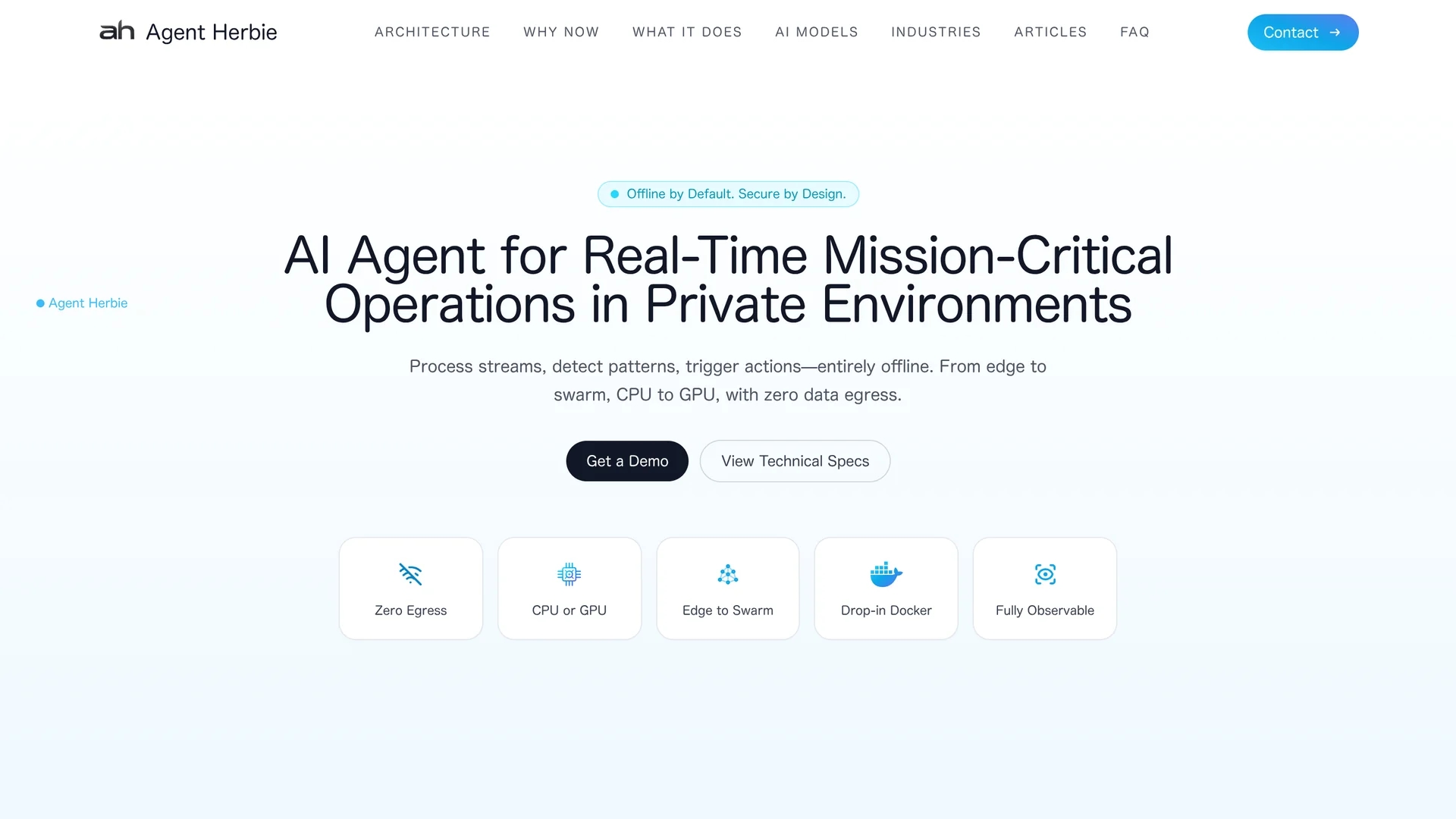 agent-herbie homepage