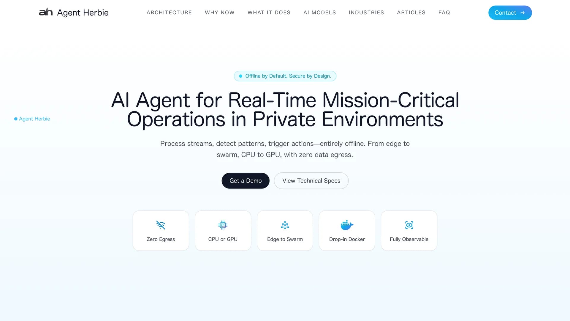 agent-herbie homepage