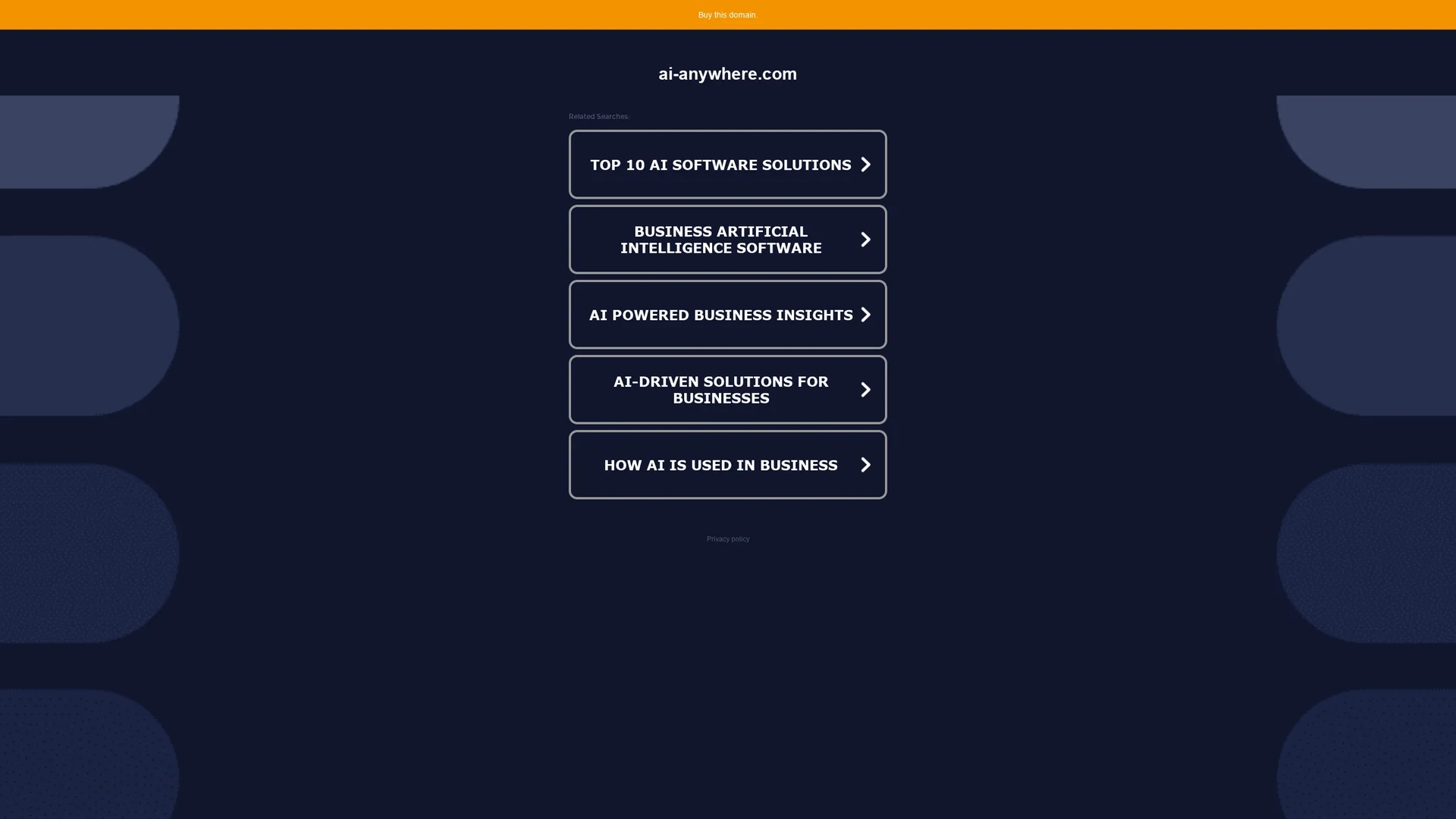 ai-anywhere homepage