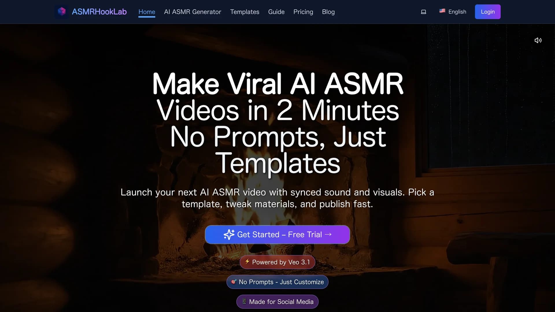 ai-asmr-co homepage