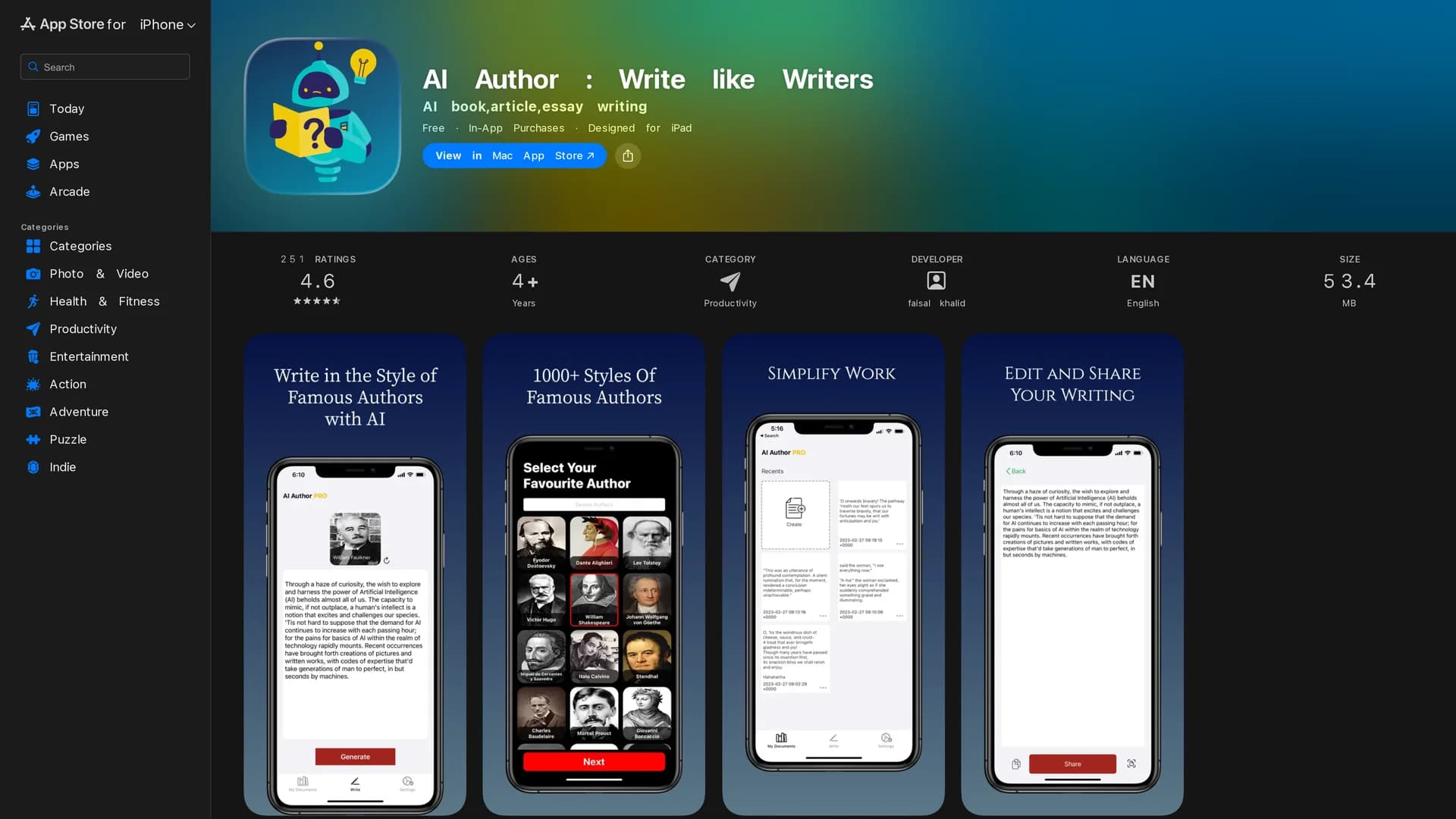 ai-author homepage