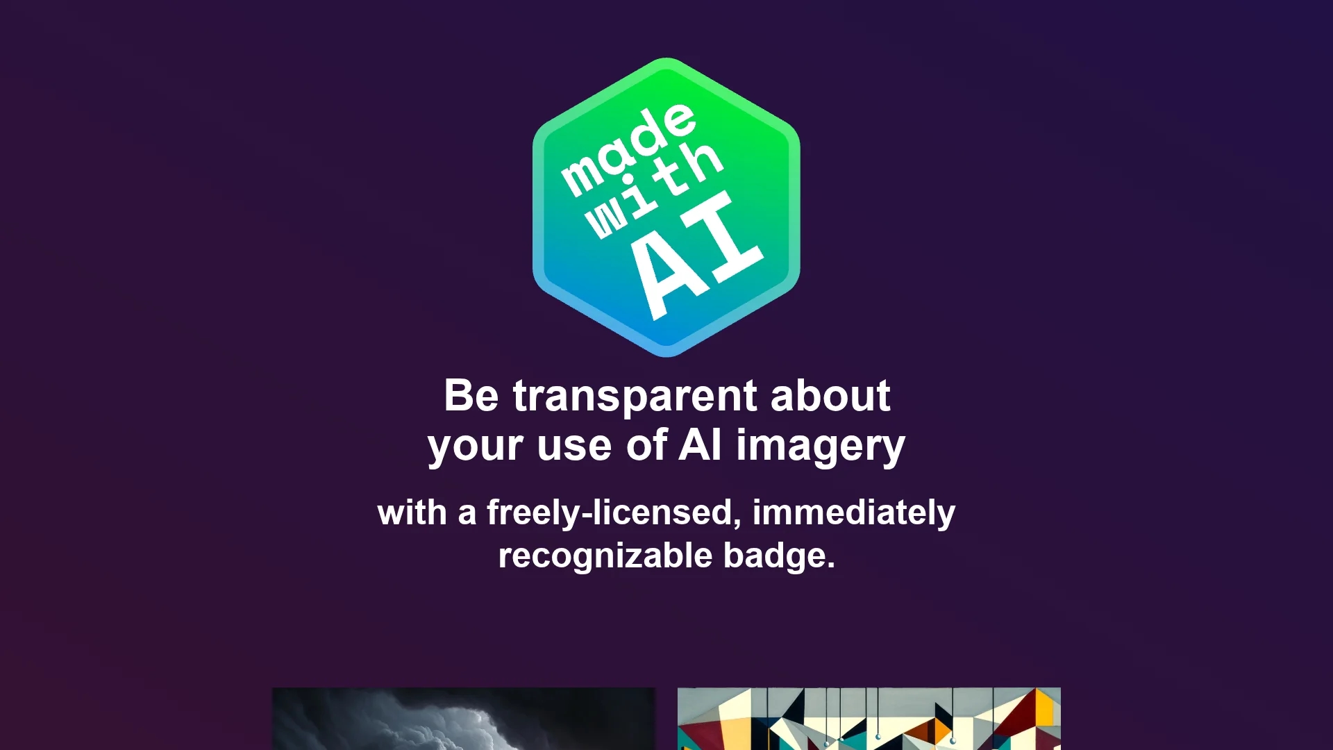ai-badge homepage