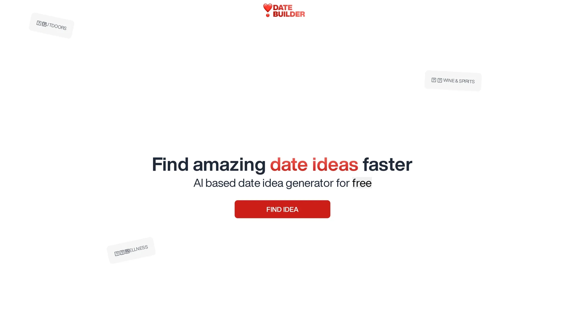 ai-date-ideas homepage