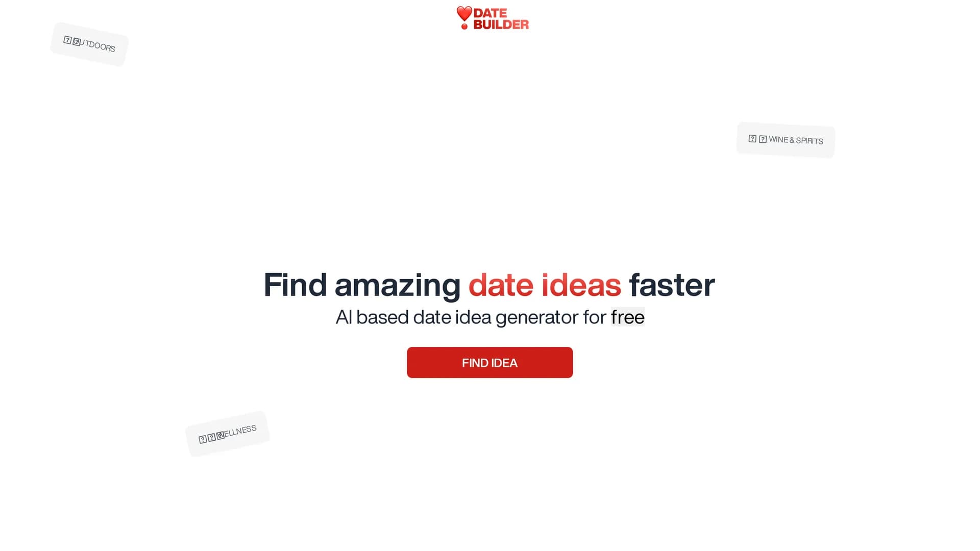 ai-date-ideas homepage