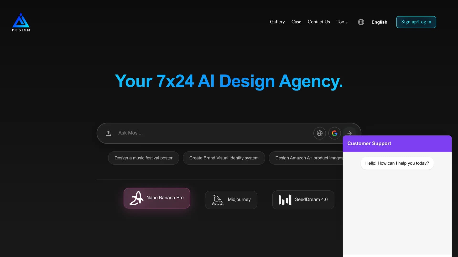 ai-designs homepage