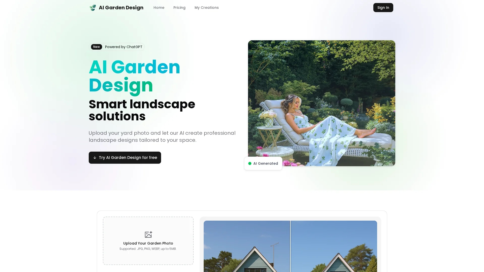 ai-garden-design homepage