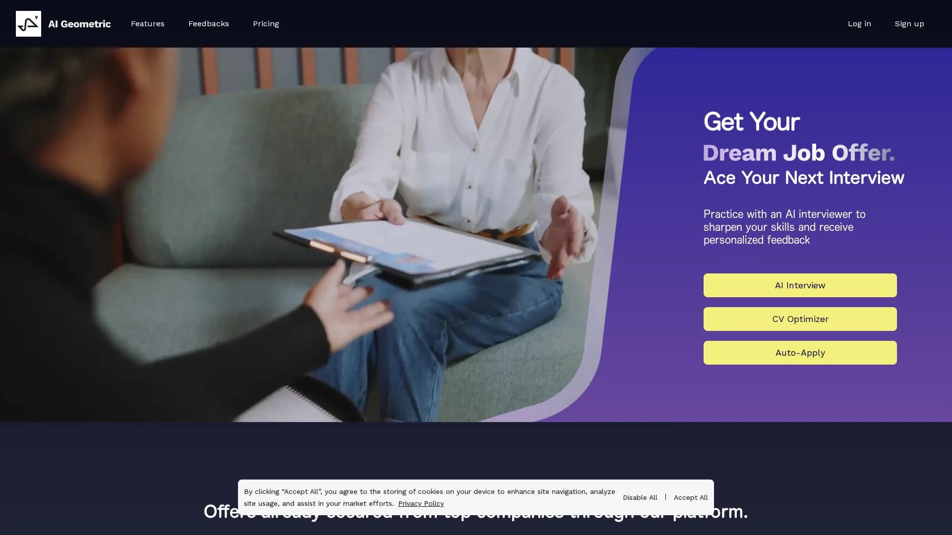 ai-geometric homepage