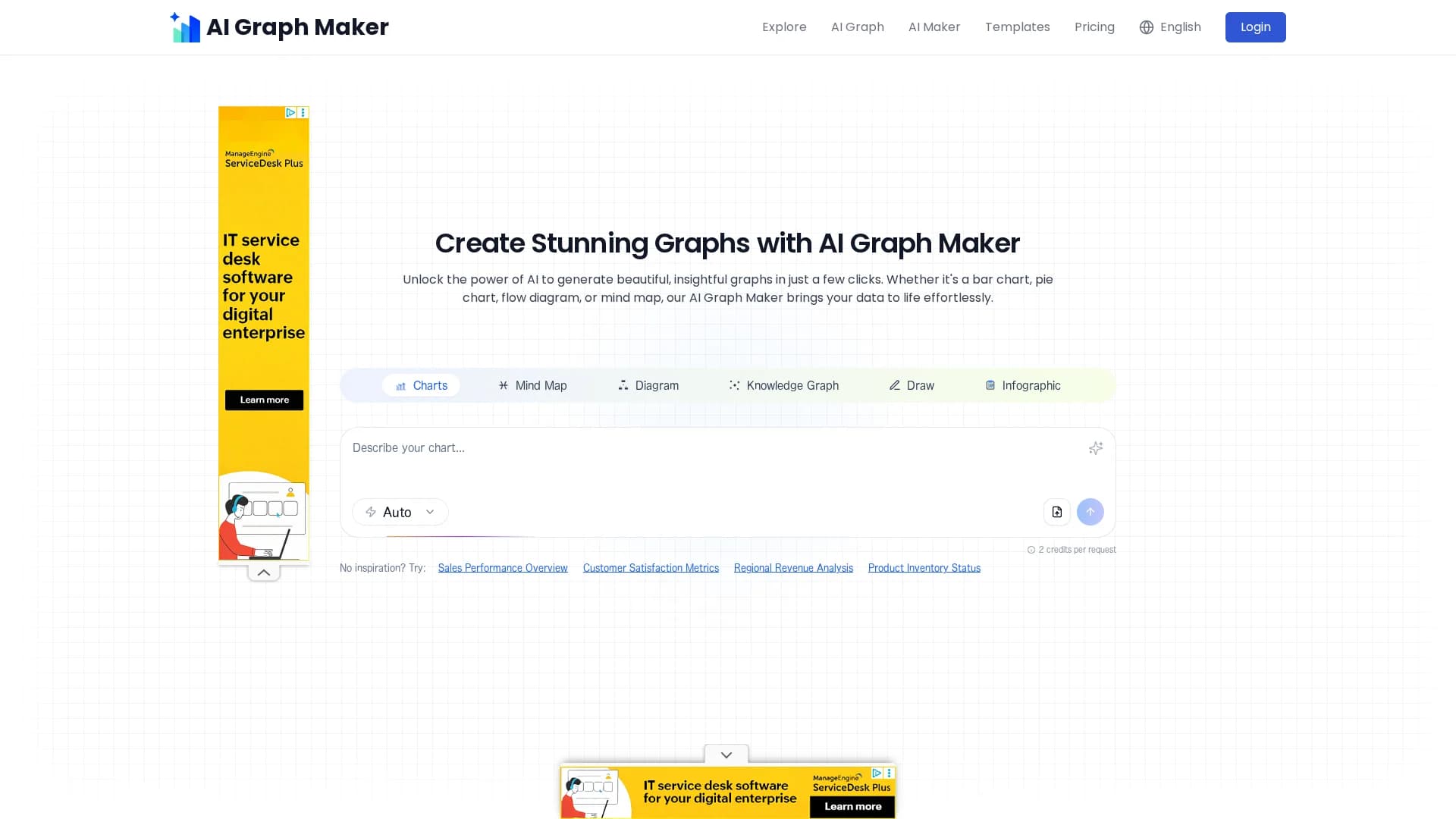 ai-graph-maker homepage
