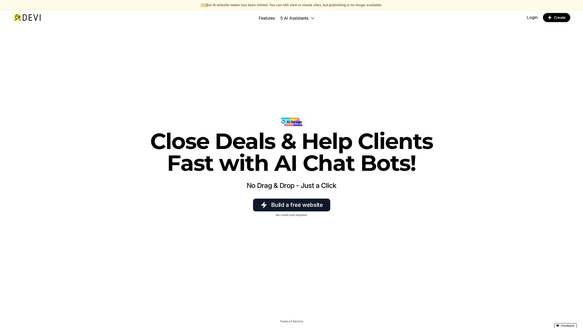 ai-landing-page-builder homepage