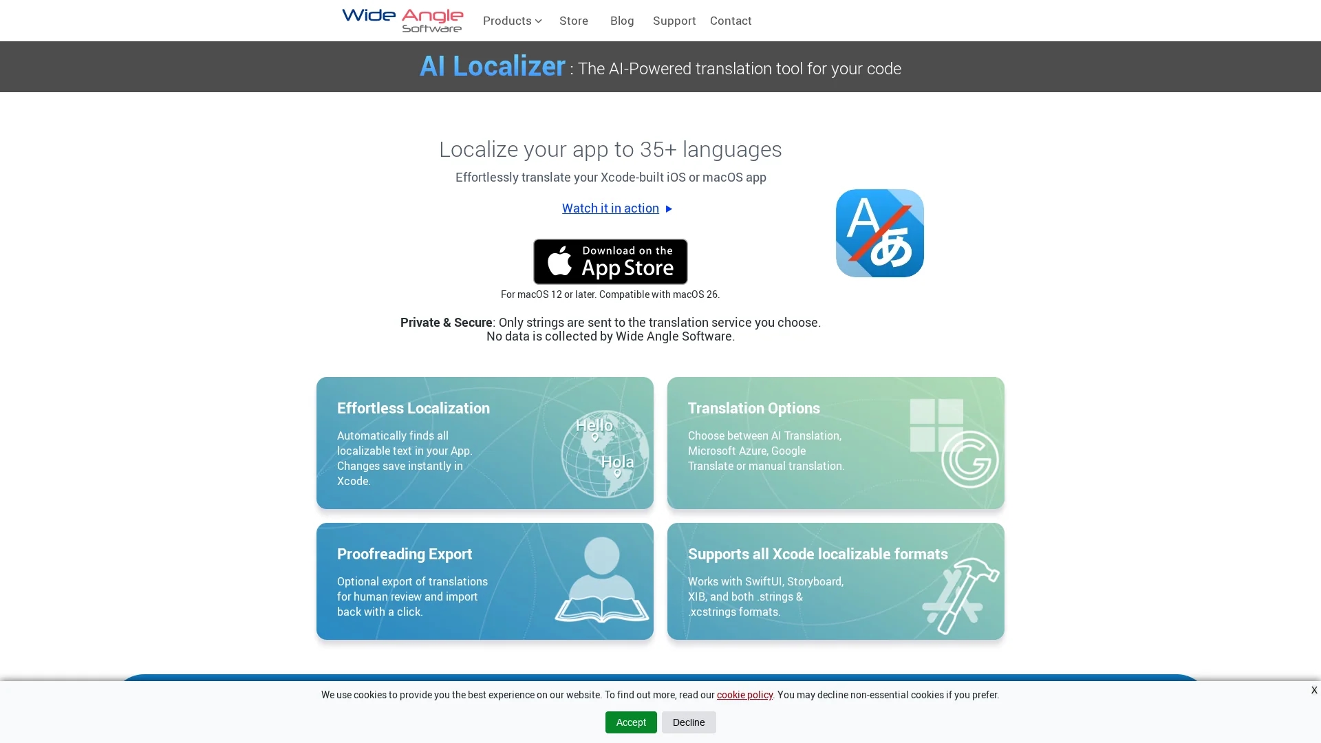 ai-localizer homepage