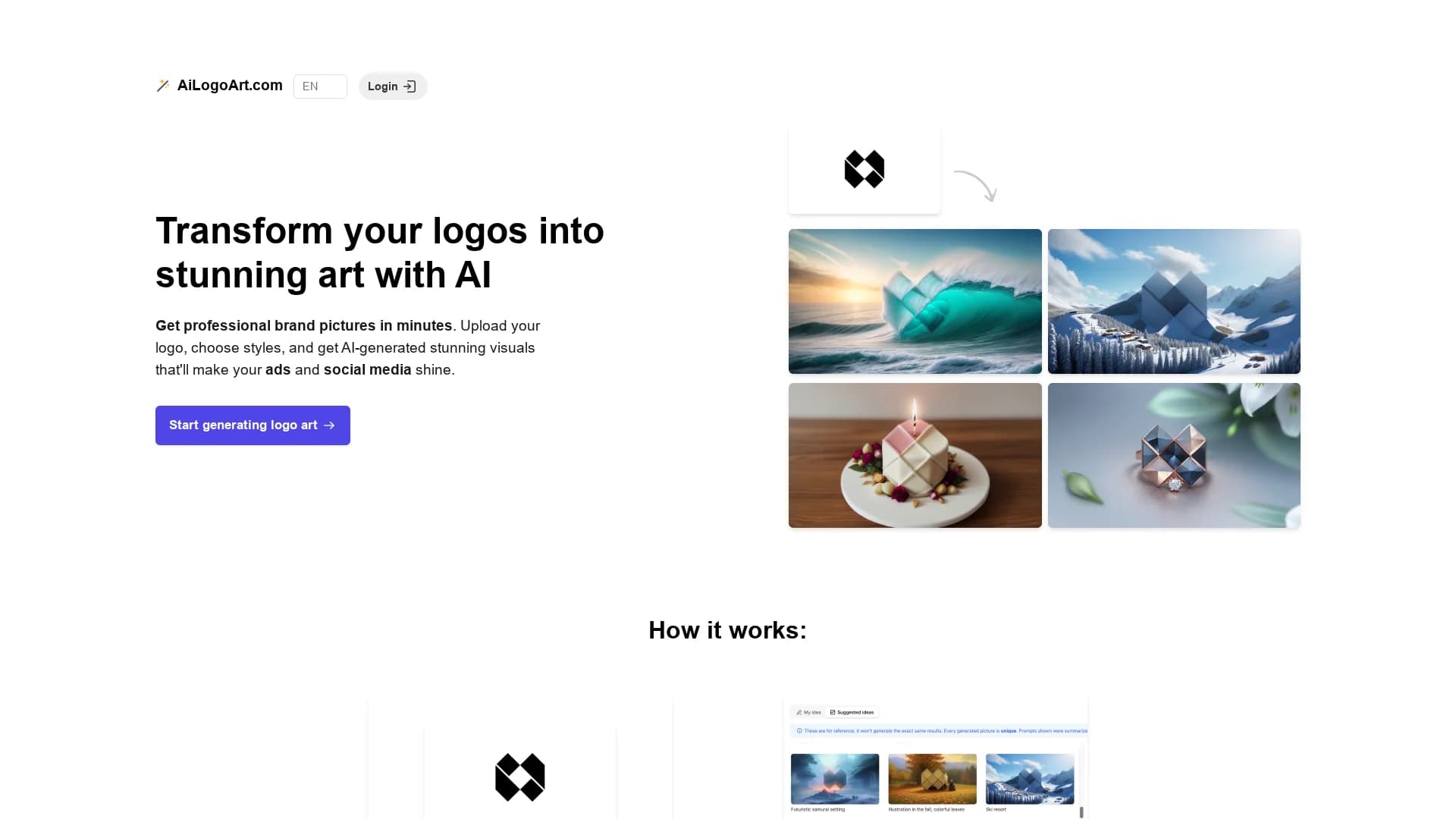 ai-logo-art homepage