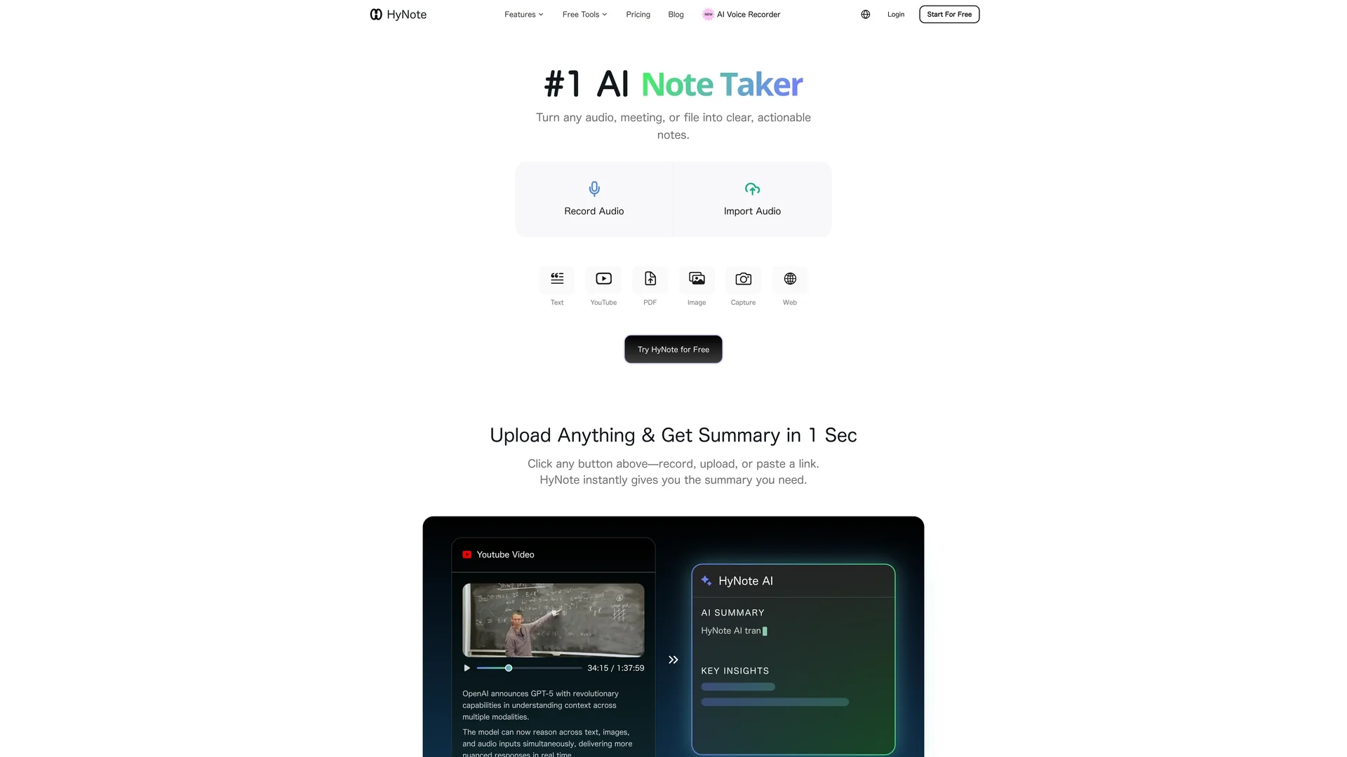 ai-notebook-app homepage