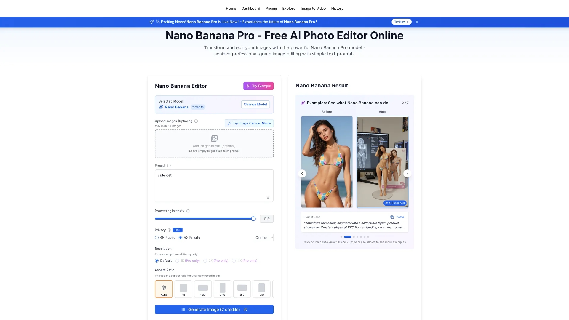 ai-photo-editor homepage