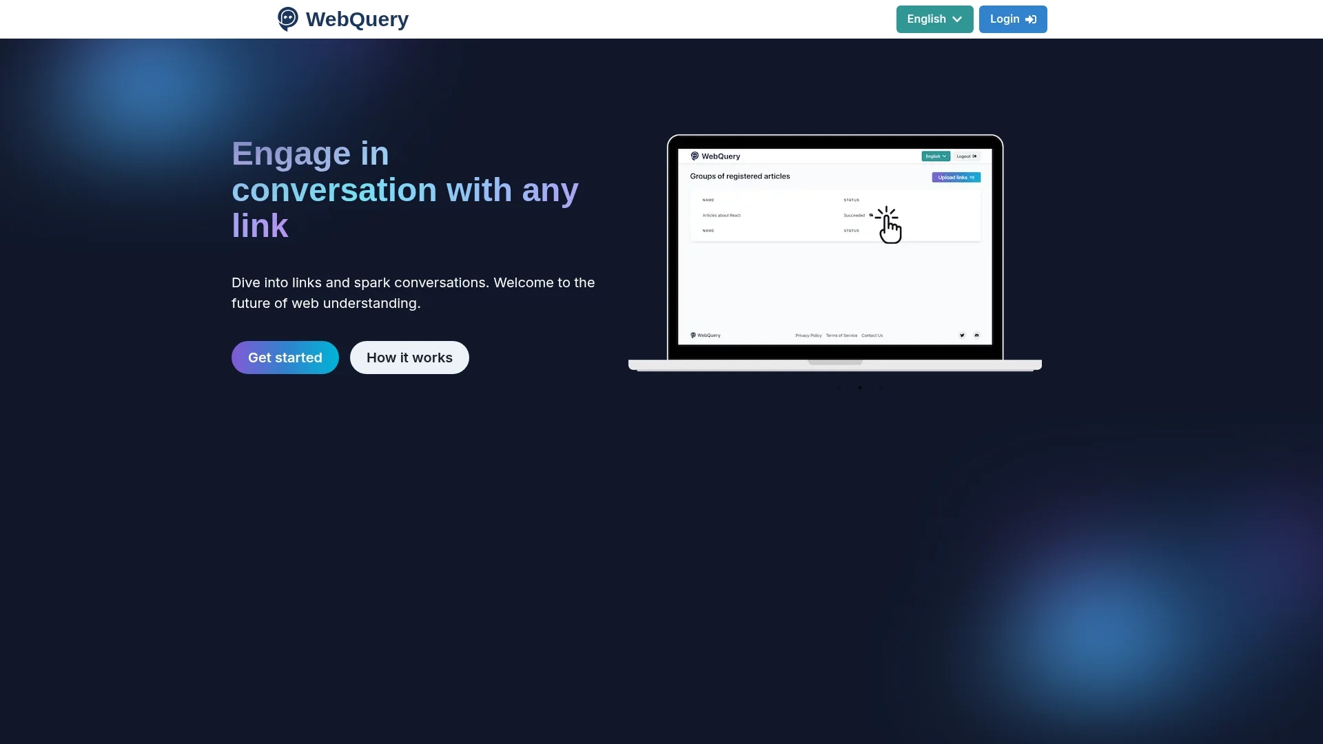 ai-powered-web-exploration-webquery homepage