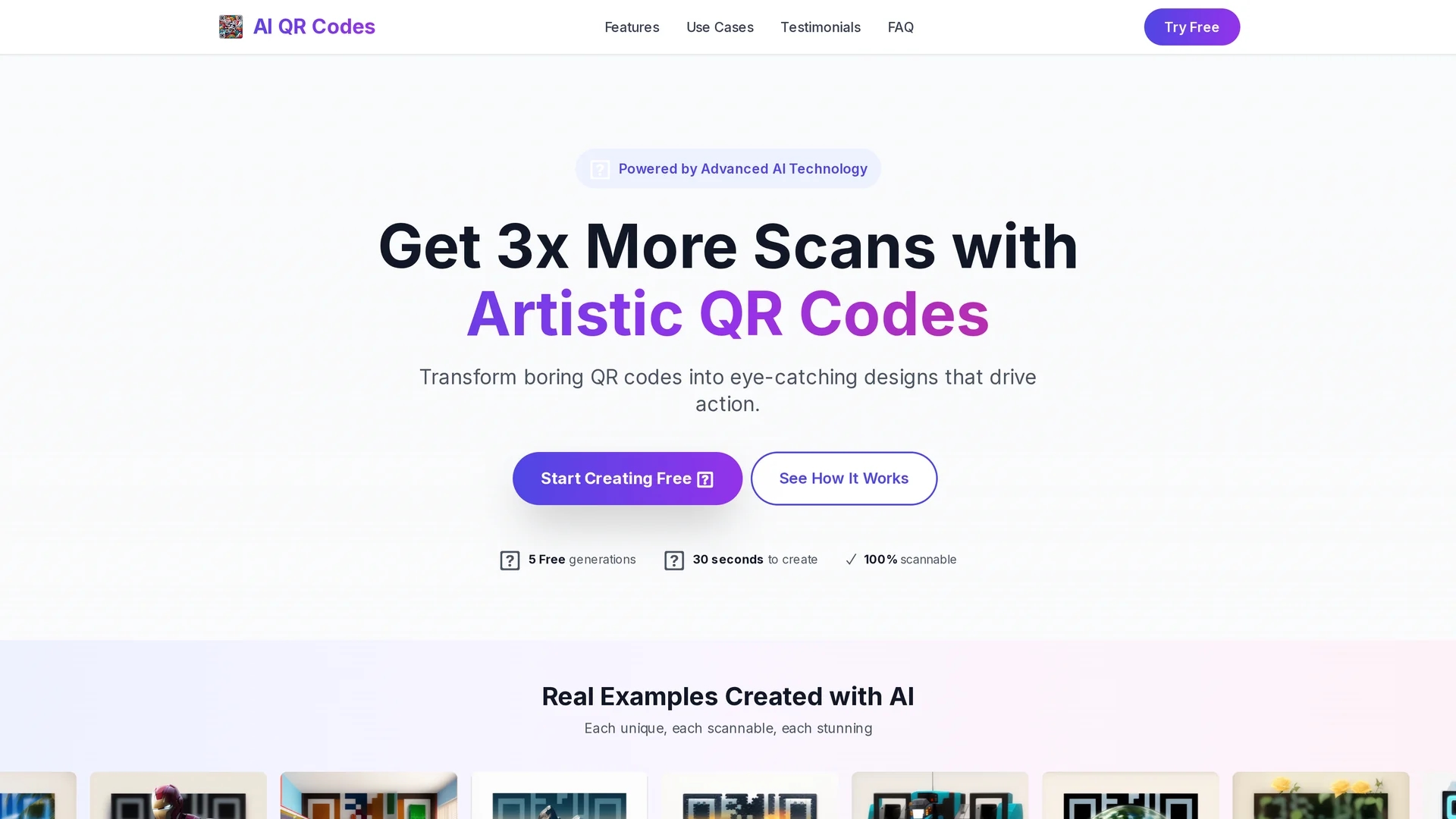 ai-qr-codes homepage