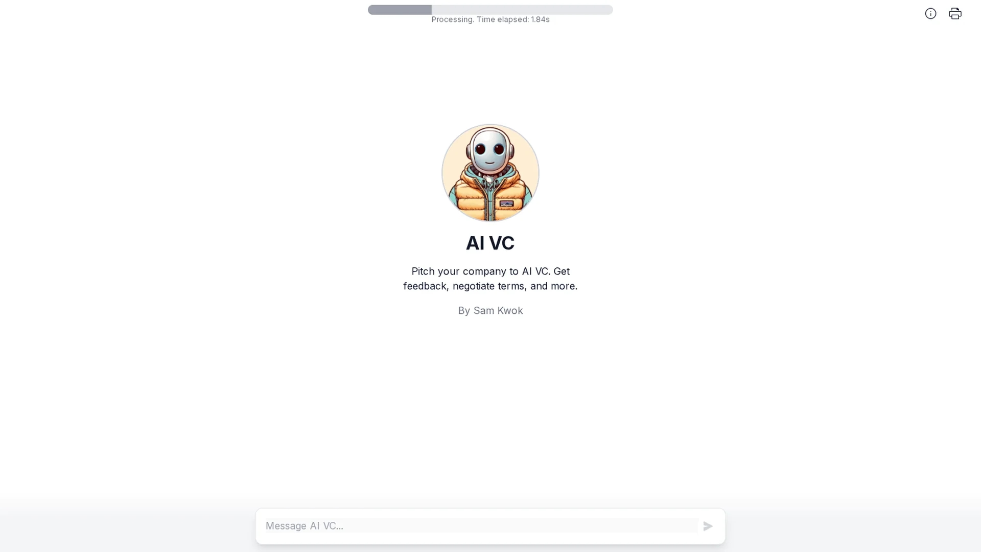 ai-vc homepage