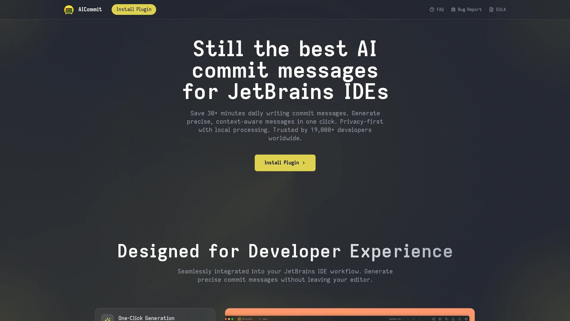 aicommit-your-best-commit-generator homepage