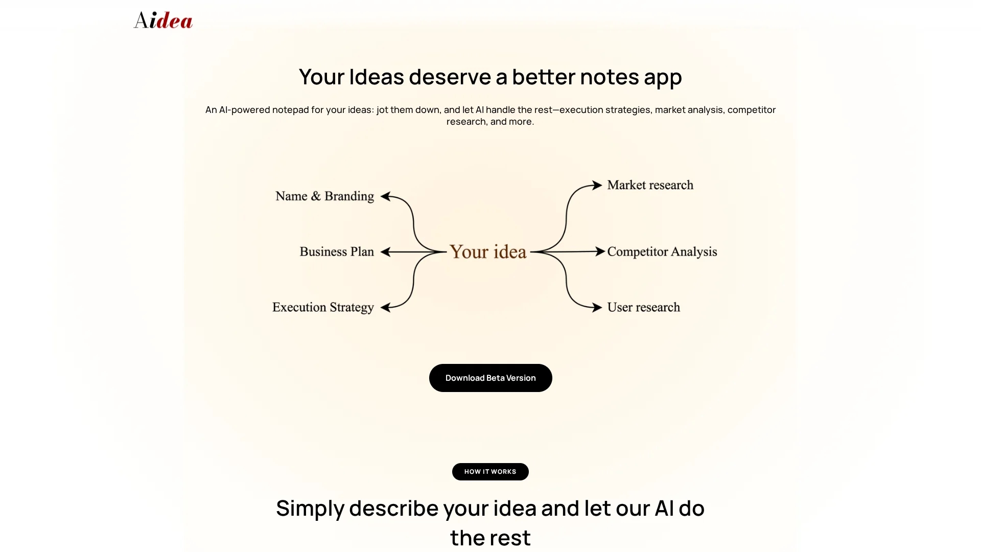 aidea homepage