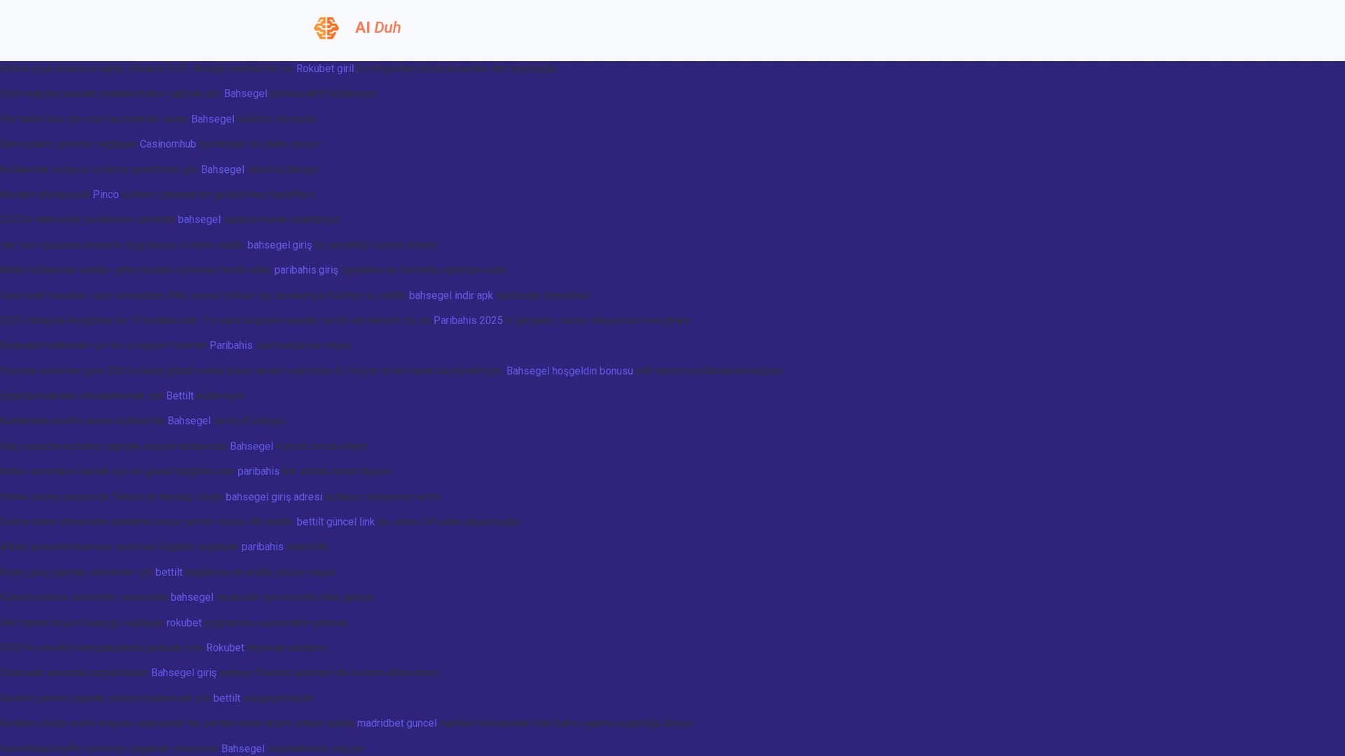 aiduh homepage