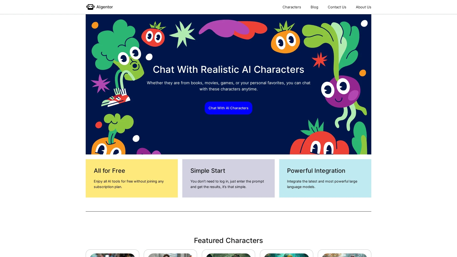aigentor homepage