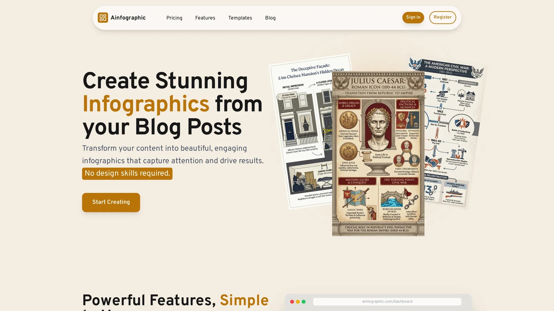 ainfographic homepage