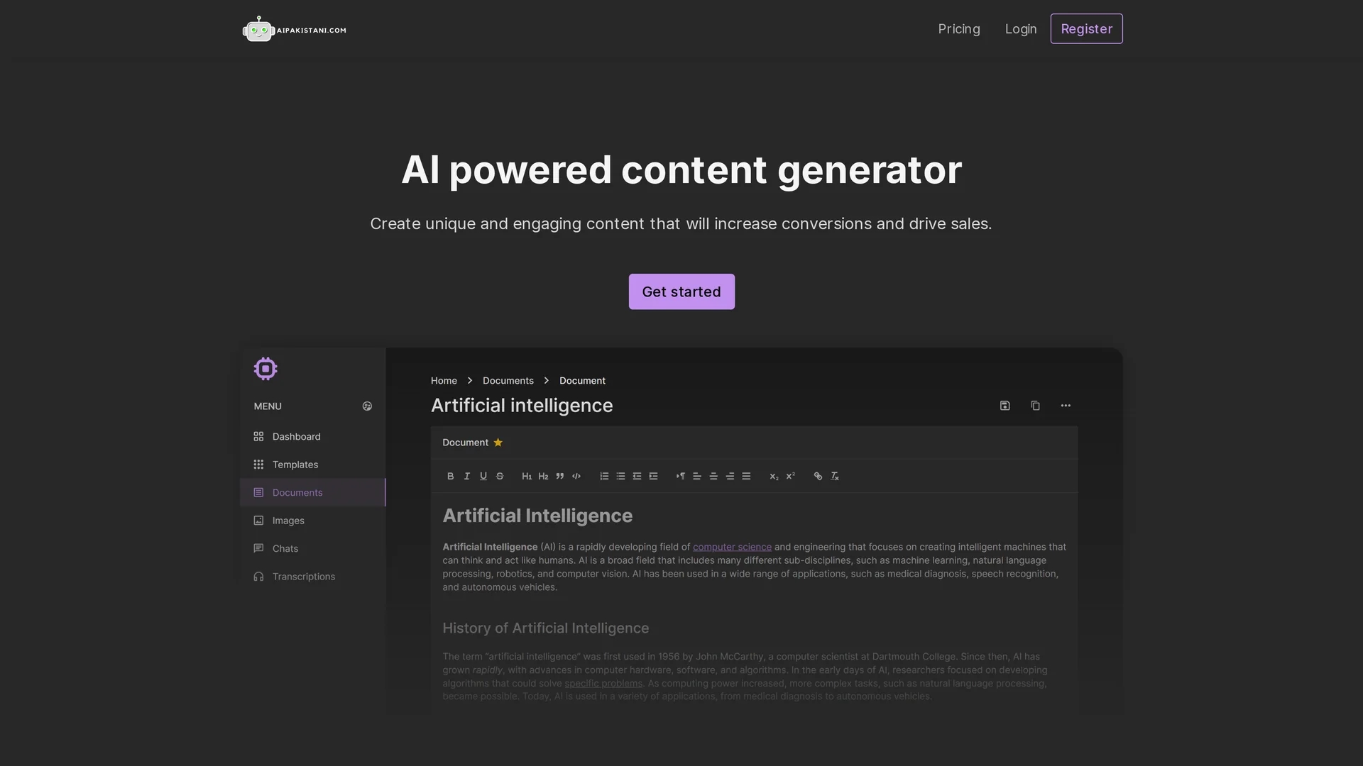 aipakistani homepage