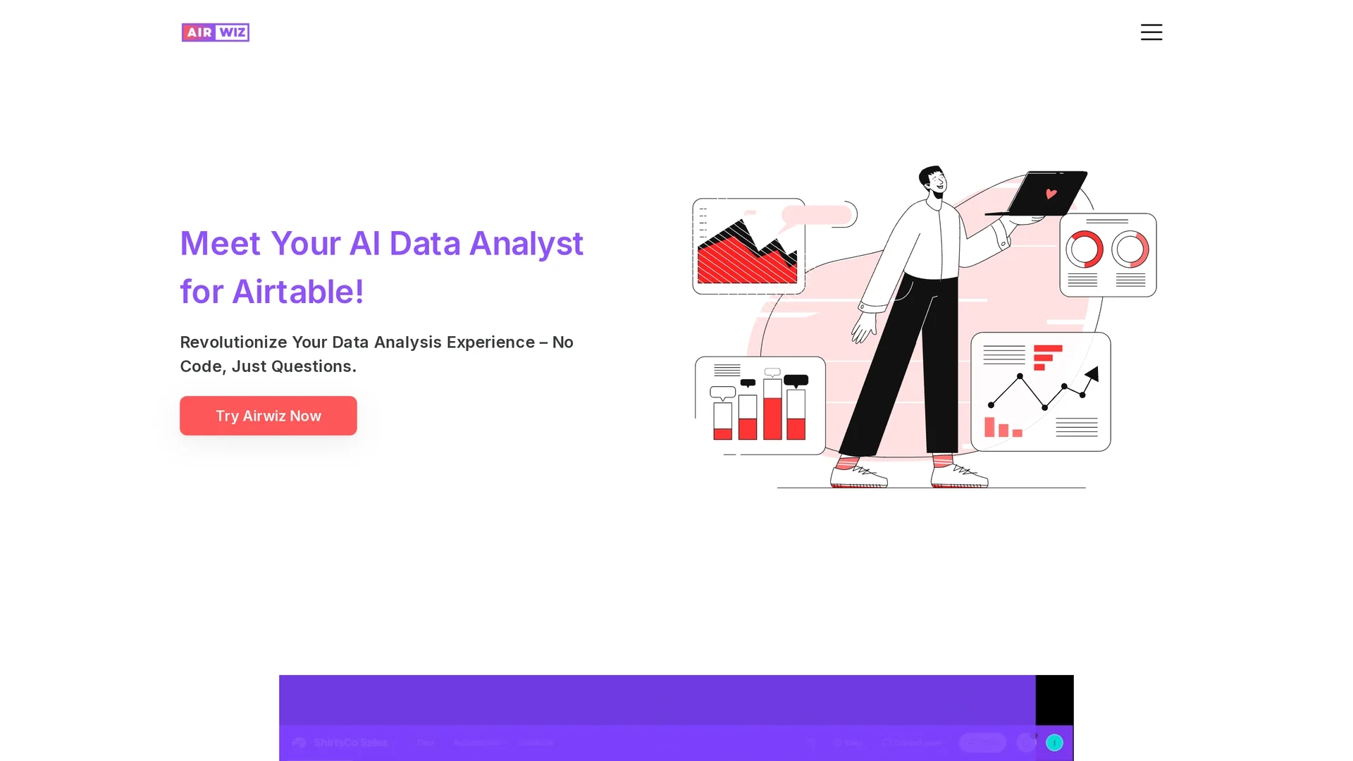 airwiz homepage